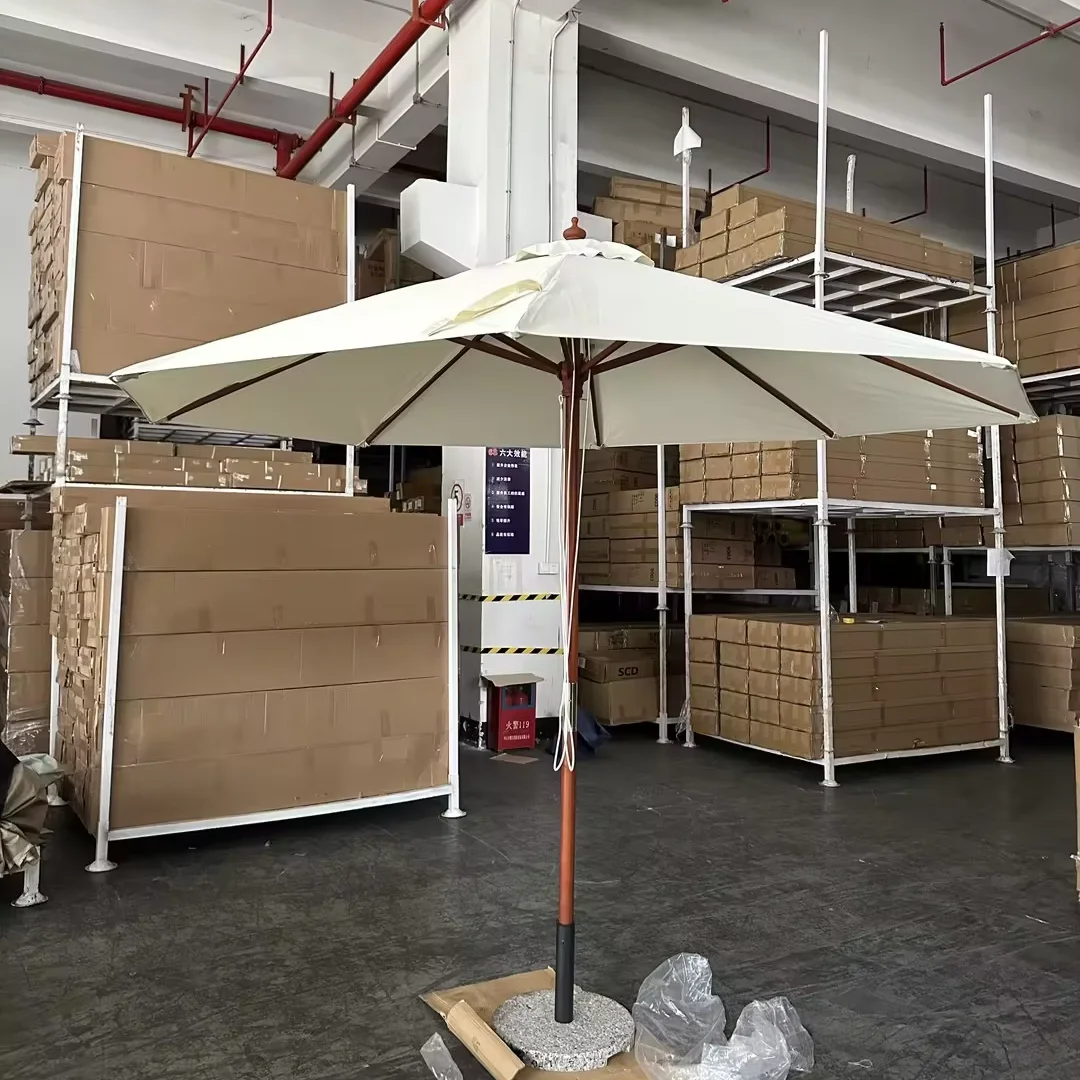 ATV&UTVHot Sale Walnut Middle Pole Garden Patio Umbrella With Outdoor Wood Chairs Furniture
ATV&UTVHot Sale Walnut Middle Pole Garden Patio Umbrella With Outdoor Wood Chairs Furniture