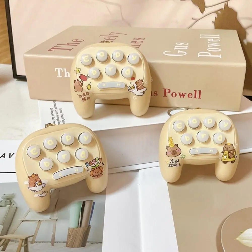 Игровая консоль Whack-A-Mole, брелок с ручкой, внешний вид, игра с быстрым нажатием, мини-ручной игровой автомат, капибара, всплывающий
Игровая консоль Whack-A-Mole, брелок с ручкой, внешний вид, игра с быстрым нажатием, мини-ручной игровой автомат, капибара, всплывающий