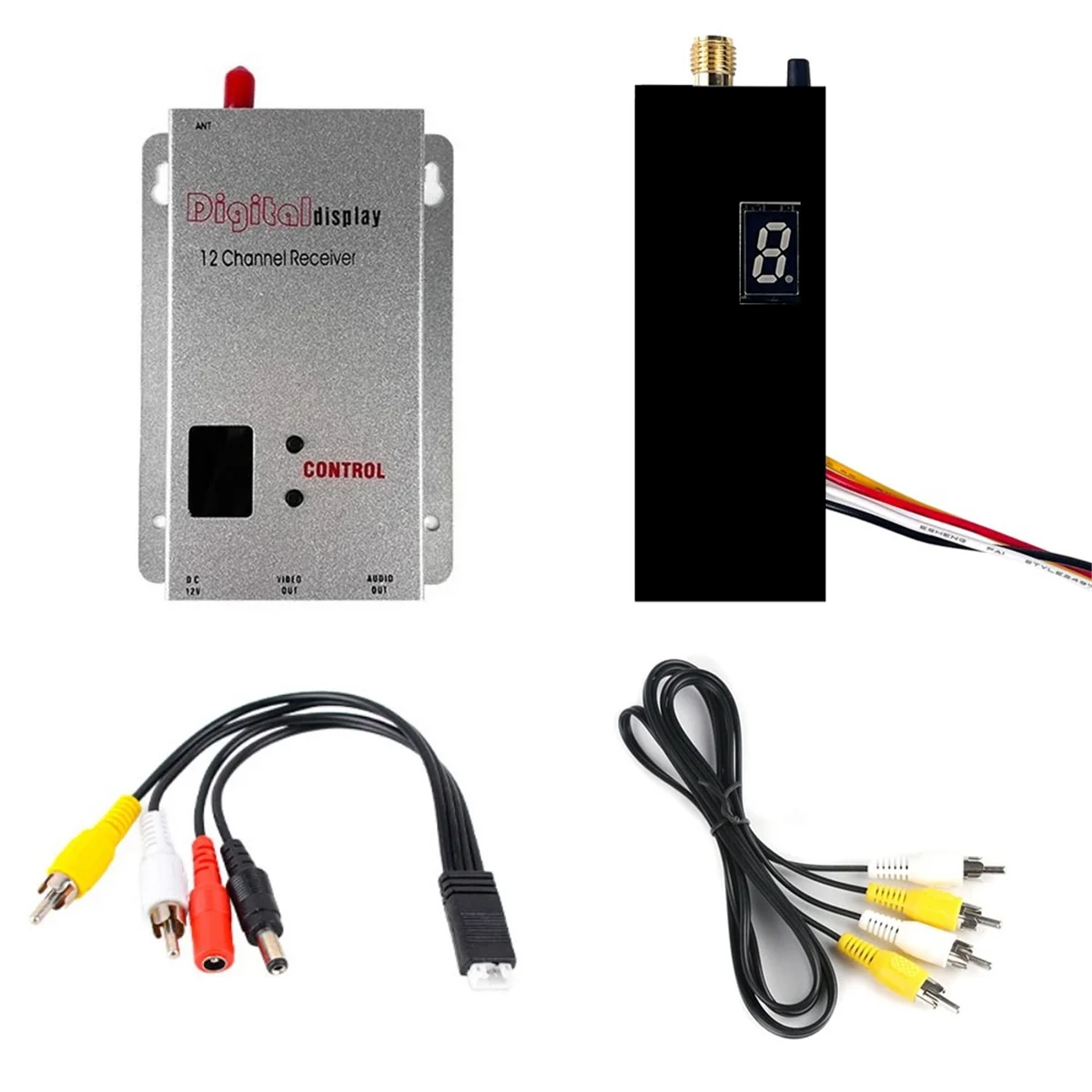 New FPV 1.2G 1.5W VTX VRX Kit 8CH 1500mW FPV Video Transmitter Receiver for Long Range FPV Drone RC Model
New FPV 1.2G 1.5W VTX VRX Kit 8CH 1500mW FPV Video Transmitter Receiver for Long Range FPV Drone RC Model