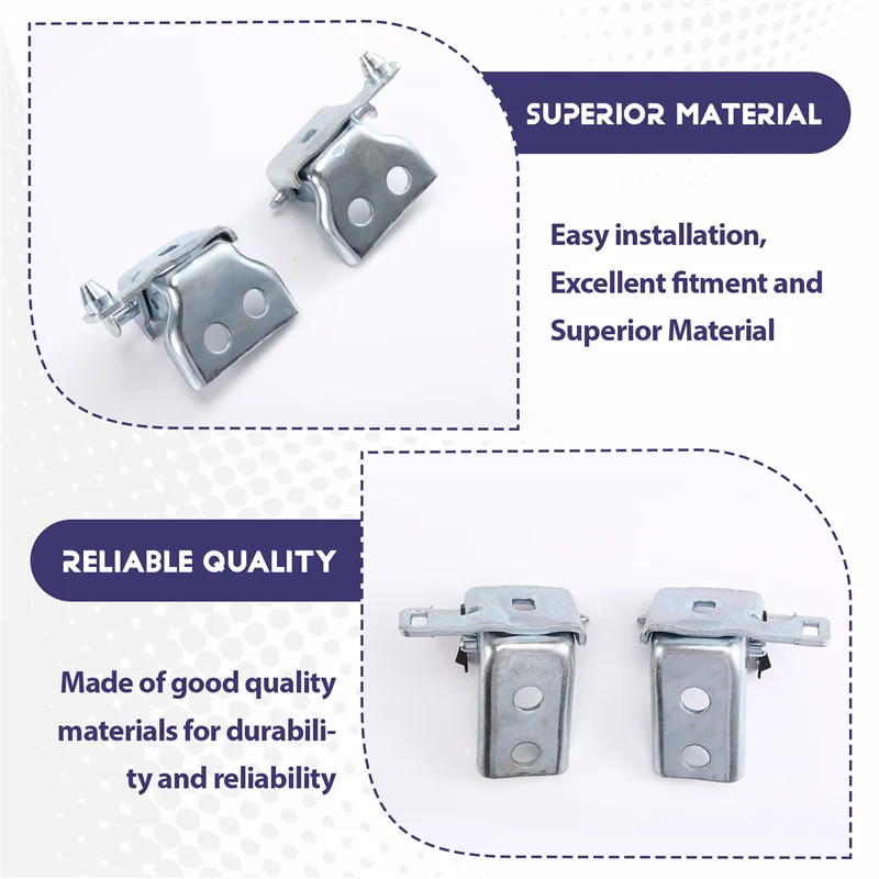 4Pcs Upper&Lower Front Door Hinge 9035EP 9035ER 9035EQ 9035ES For 308 10-15 408 10-13 Door Stoppers L+R
4Pcs Upper&Lower Front Door Hinge 9035EP 9035ER 9035EQ 9035ES For 308 10-15 408 10-13 Door Stoppers L+R