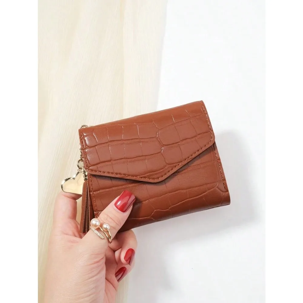 1pc Casual Pattern Pu Leather Short Tri-Fold Wallet Card Pouch Coin Red Suitable Daily Use Work Shopping Present Gifts Teachers Women Wallet Purse Wallet Small Wallet UABT
1pc Casual Pattern Pu Leather Short Tri-Fold Wallet Card Pouch Coin Red Suitable Daily Use Work Shopping Present Gifts Teachers Women Wallet Purse Wallet Small Wallet UABT
