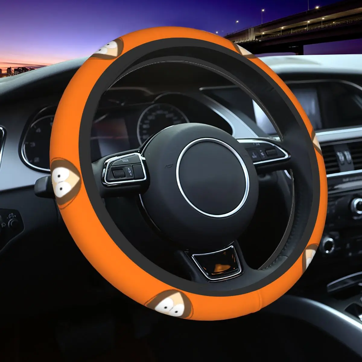 South-Park Cartoon Kenny Car Steering Wheel Cover 37-38 Elastic Fashion Auto Decoration Interior Accessories
South-Park Cartoon Kenny Car Steering Wheel Cover 37-38 Elastic Fashion Auto Decoration Interior Accessories