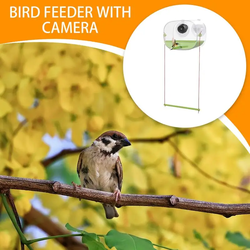 Smart Bird Feeder With Camera Suction Cup Birdfeeder With Camera Weatherproof Large-Capacity Pet Food Organizer Accessory For
Smart Bird Feeder With Camera Suction Cup Birdfeeder With Camera Weatherproof Large-Capacity Pet Food Organizer Accessory For