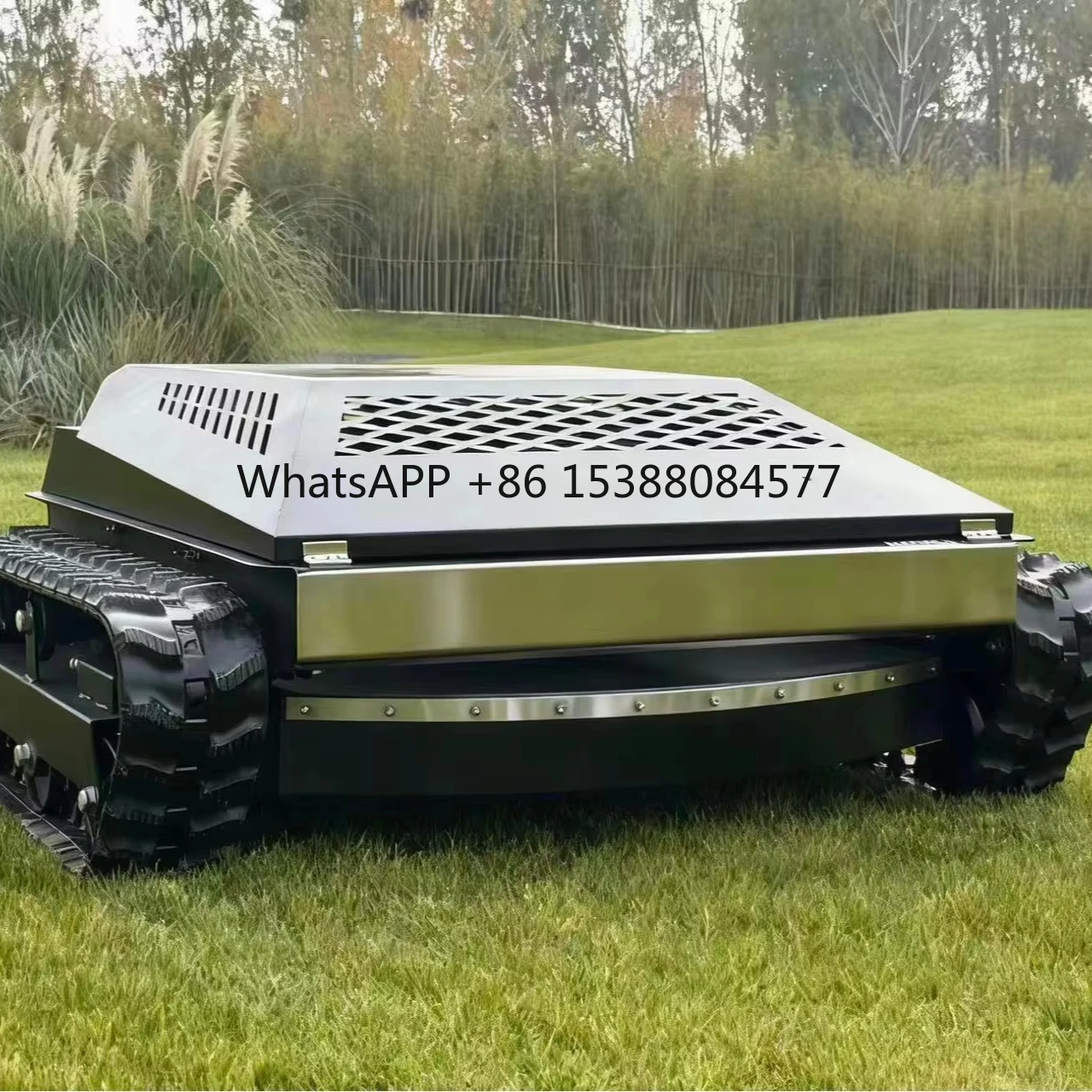 2025 New EPA CE Farm Lawn Mower Robotic Crawler Wireless Remote Control Lawn Mower Slope Mower for Sale
2025 New EPA CE Farm Lawn Mower Robotic Crawler Wireless Remote Control Lawn Mower Slope Mower for Sale