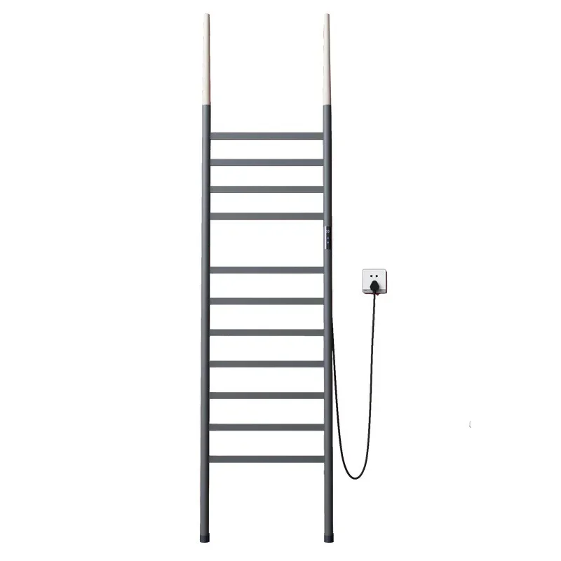 Floor-to-ceiling electric towel rack, stainless steel floor removable drying rack
Floor-to-ceiling electric towel rack, stainless steel floor removable drying rack