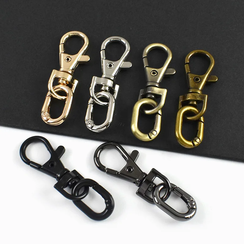 2-10Sets Swivel Lobster Clasp Metal Ring Buckle for Bag Strap Snap Hooks Webbing Dog Leash Loops DIY Keychain Hanger Accessories
2-10Sets Swivel Lobster Clasp Metal Ring Buckle for Bag Strap Snap Hooks Webbing Dog Leash Loops DIY Keychain Hanger Accessories