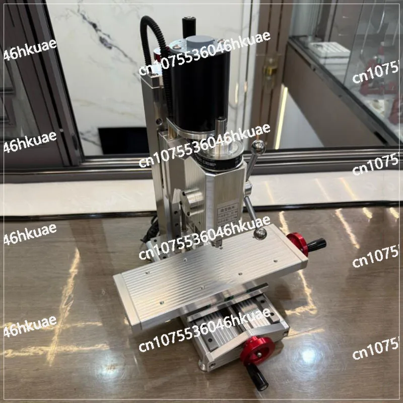 Mini Adjustable Speed Processing Unit Precision Cross Slide Table for Household Craft Making