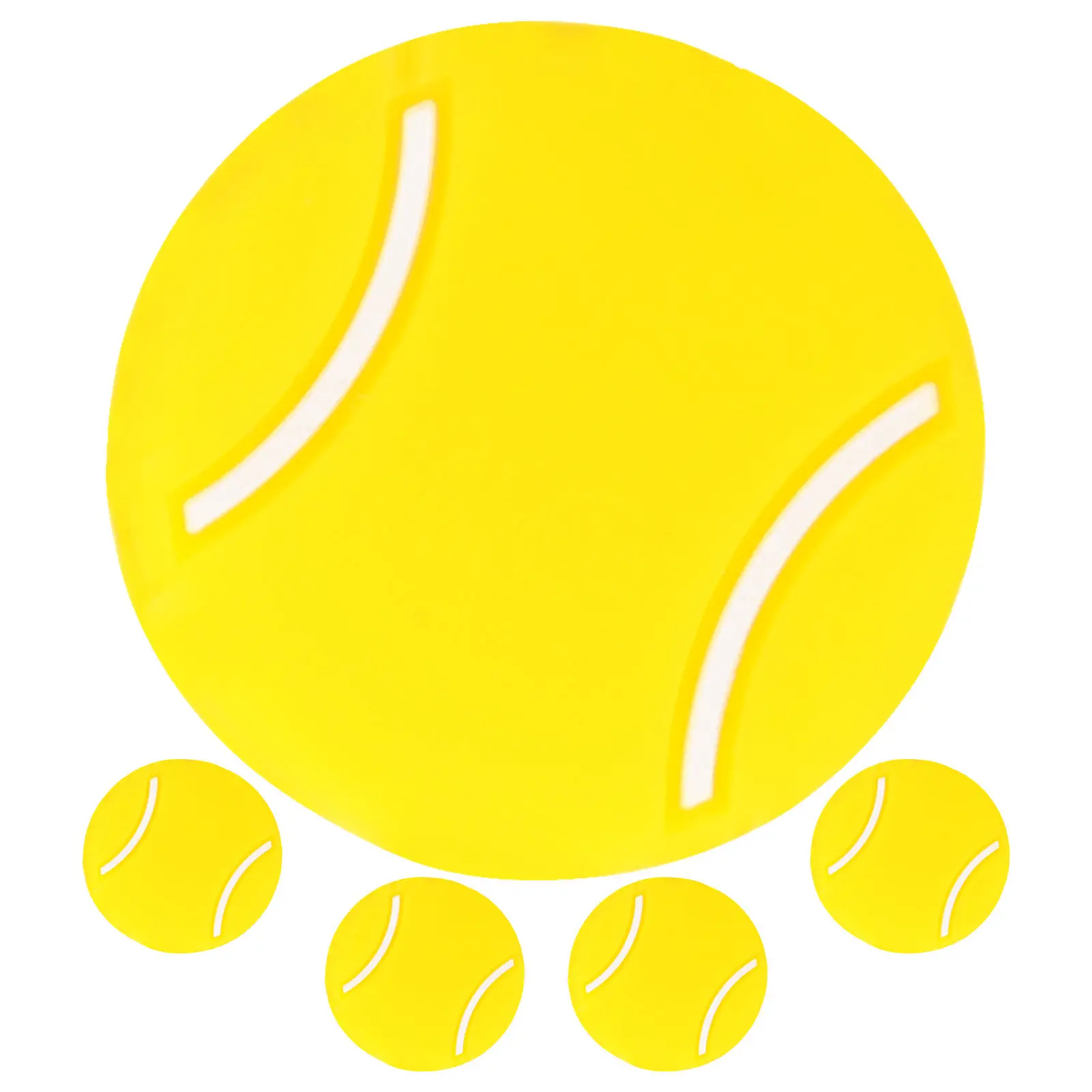 5Pcs Cartoon Tennis Racket Dampener Silicone Vibration Shock Absorber for Reduced Shock Enhanced Play Tennis Dampener for Racket
5Pcs Cartoon Tennis Racket Dampener Silicone Vibration Shock Absorber for Reduced Shock Enhanced Play Tennis Dampener for Racket