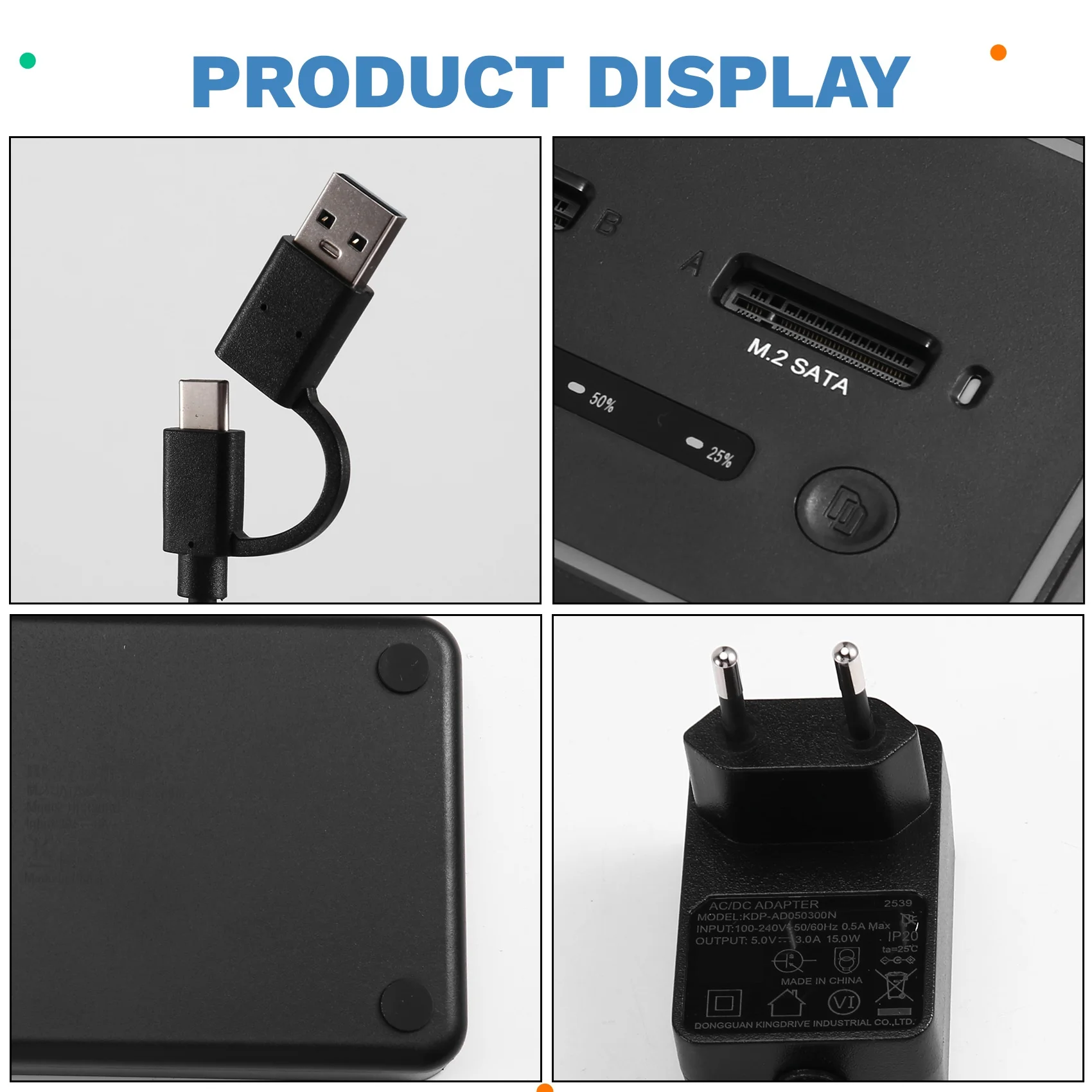 24-Hour Delivery BLUEENDLESS Dual Protocol M. 2 Ssd Case Offline Clone For Sata 2 Bay SSD Enclosure Type-C Docking Station EU Pl
24-Hour Delivery BLUEENDLESS Dual Protocol M. 2 Ssd Case Offline Clone For Sata 2 Bay SSD Enclosure Type-C Docking Station EU Pl