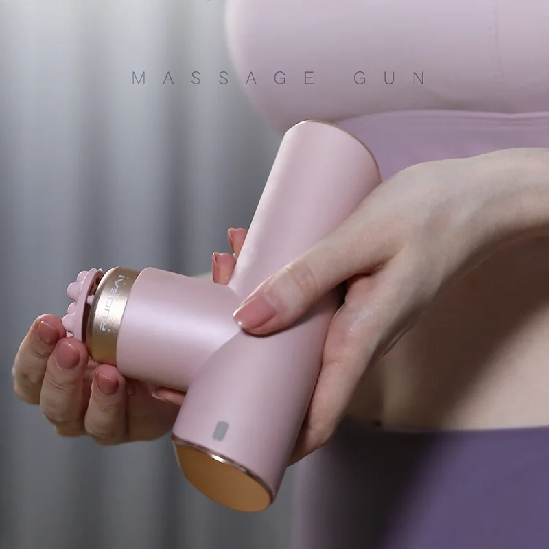 Fascial gun - a relaxation gun for exercising and relaxing muscles, a massage device, a multi-functional fascial tool.
Fascial gun - a relaxation gun for exercising and relaxing muscles, a massage device, a multi-functional fascial tool.