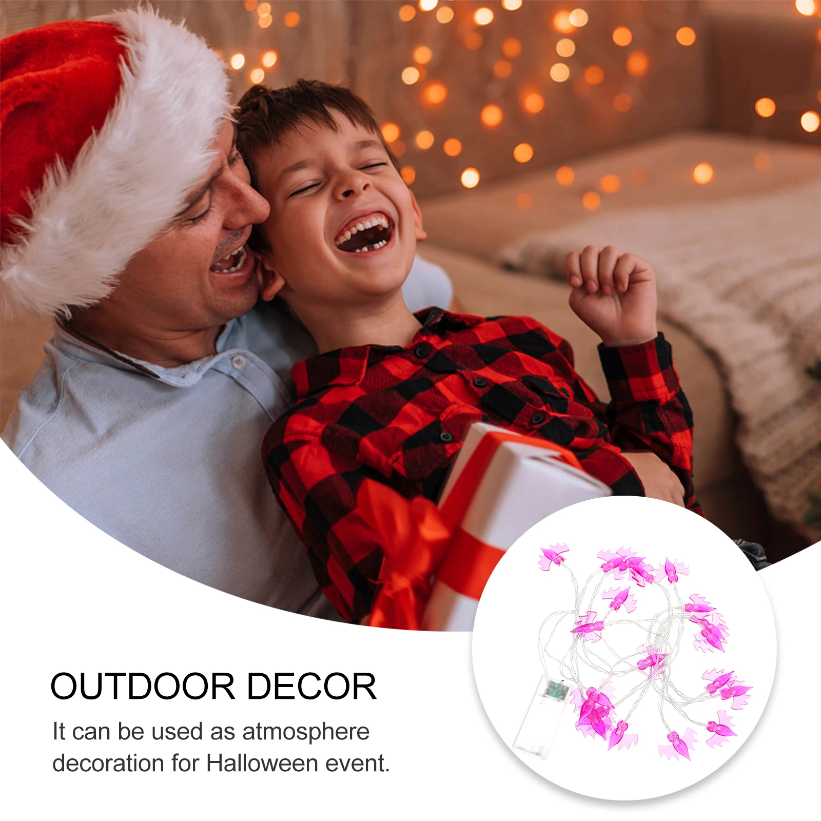 20 LED String Lights 3M Waterproof Halloween Decor Outdoor Night Luminous Decor Light Festival Lighting Garden Courtyard
20 LED String Lights 3M Waterproof Halloween Decor Outdoor Night Luminous Decor Light Festival Lighting Garden Courtyard