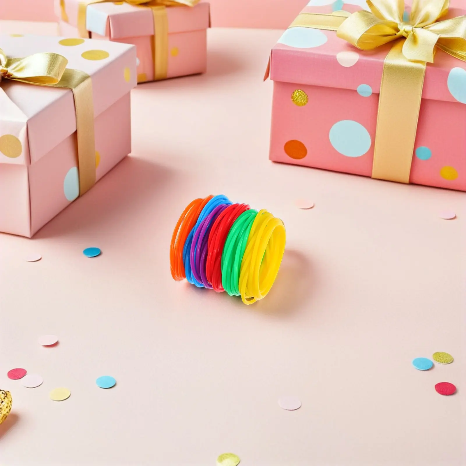 60Pcs Colorful Silicone Wristband Bracelet Jelly Hair Bands Soft Stretchable Party Accessories for Girls Women Hair Ties Bulk
60Pcs Colorful Silicone Wristband Bracelet Jelly Hair Bands Soft Stretchable Party Accessories for Girls Women Hair Ties Bulk