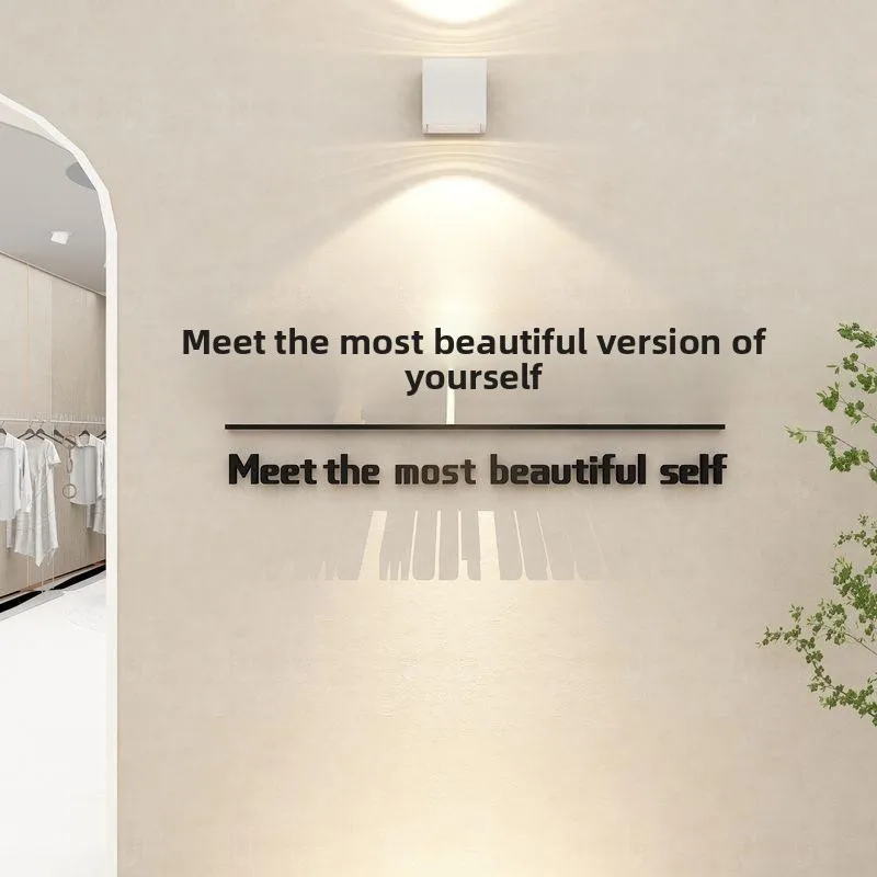 Acrylic 3D Wall Stickers for Women's Clothing Store Decoration Popular Photo Background Atmosphere Wall Mural Waterproof
Acrylic 3D Wall Stickers for Women's Clothing Store Decoration Popular Photo Background Atmosphere Wall Mural Waterproof