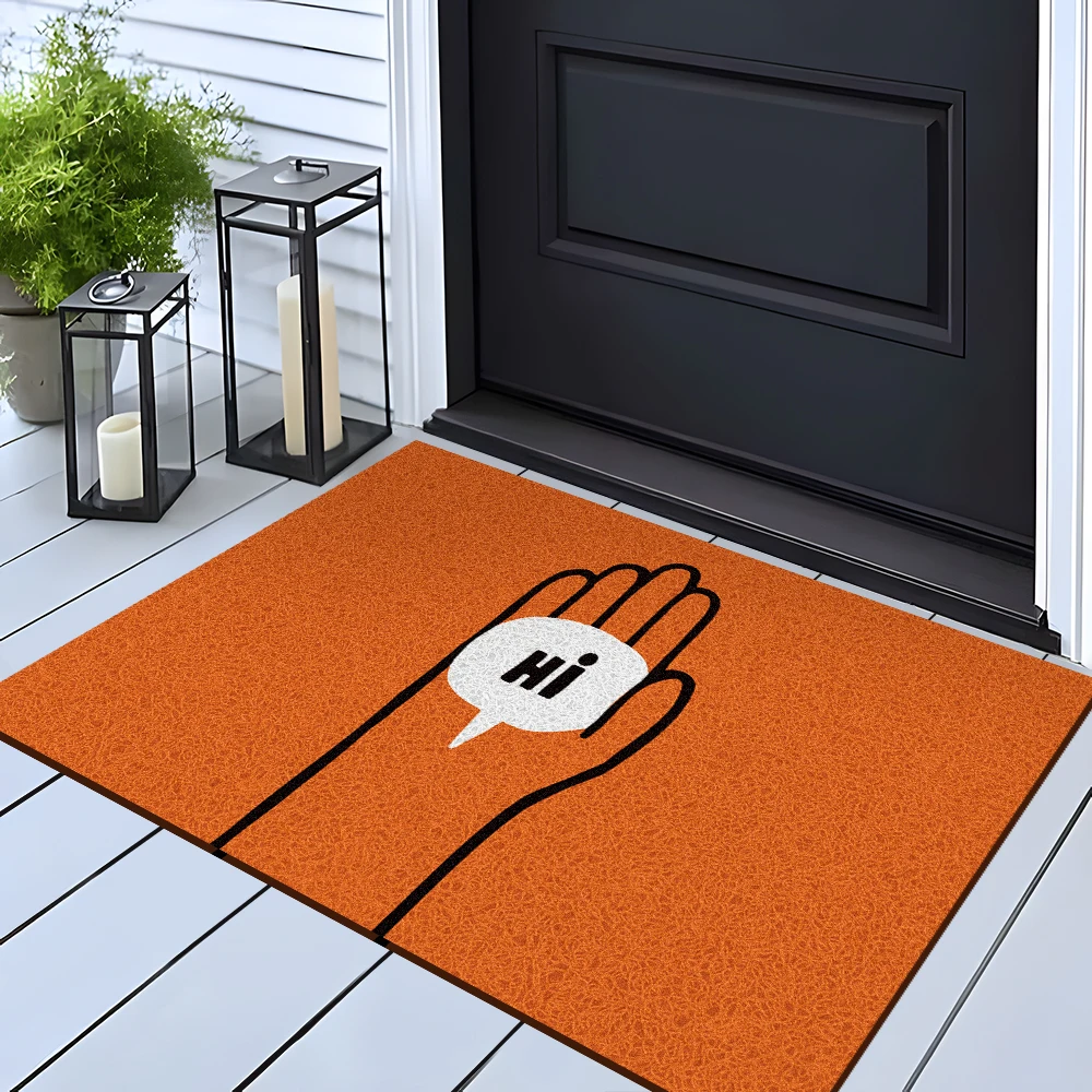 Cartoon Welcome Door Mat with Alphabets Non Slip Doormat for Entrance Indoor Outdoors Wear Resistant Entrance Mat
Cartoon Welcome Door Mat with Alphabets Non Slip Doormat for Entrance Indoor Outdoors Wear Resistant Entrance Mat