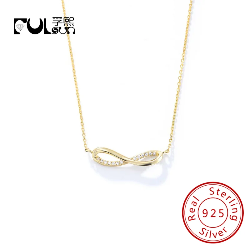 TRENDY 925 Sterling silver Zircon Stone angle roman number Infinity Forever Necklace
TRENDY 925 Sterling silver Zircon Stone angle roman number Infinity Forever Necklace
