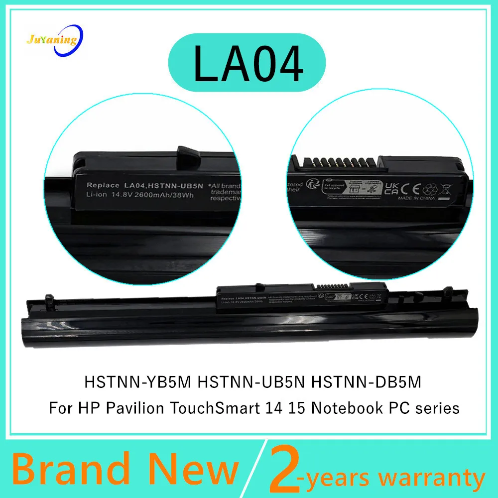 Black Laptop battery for HP Pavilion 14 15 340 350 G1 Series LA04 HSTNN-UB5M HSTNN-UB5N HSTNN-Y5BV TPN-Q129 TPN-Q130 TPN-Q131
Black Laptop battery for HP Pavilion 14 15 340 350 G1 Series LA04 HSTNN-UB5M HSTNN-UB5N HSTNN-Y5BV TPN-Q129 TPN-Q130 TPN-Q131