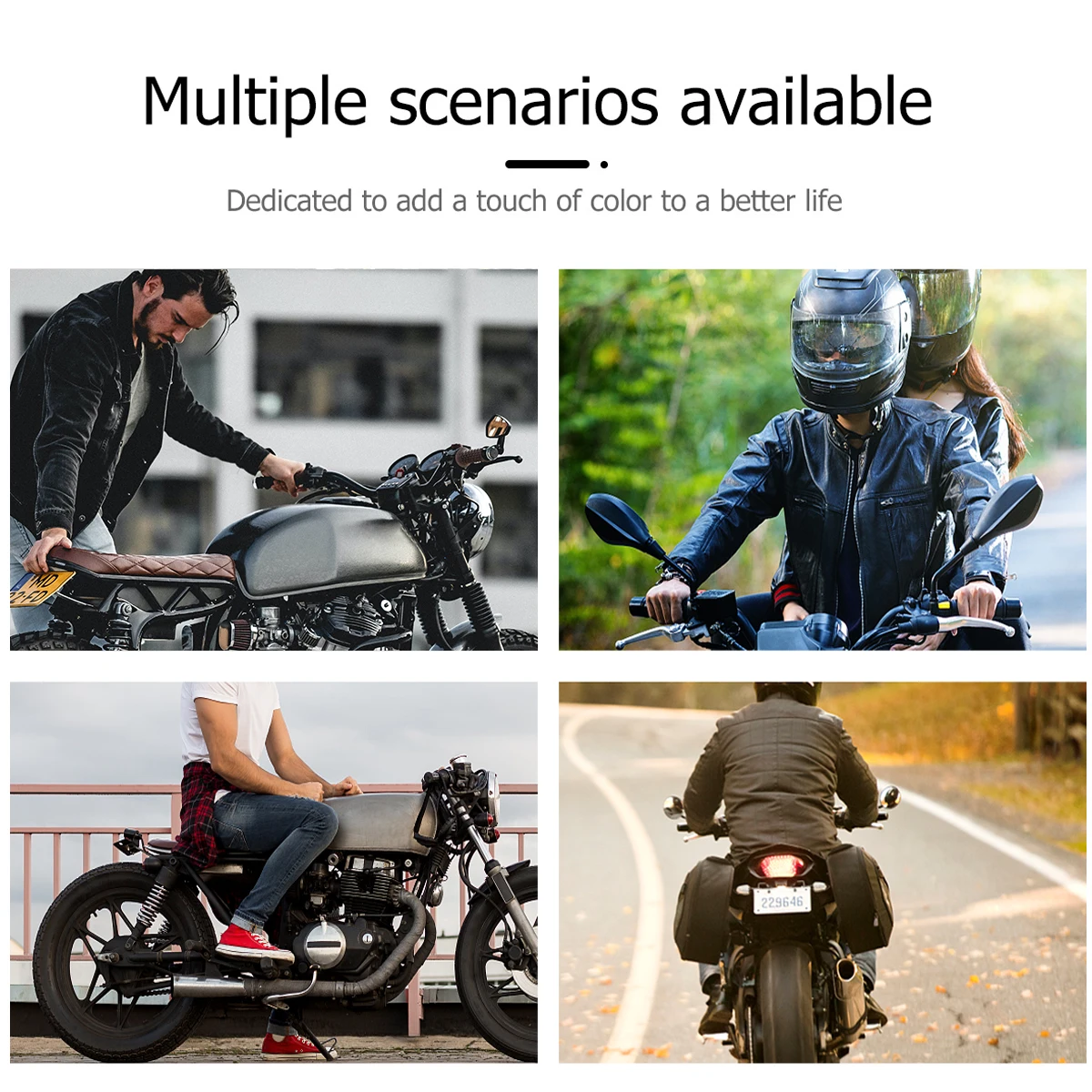 2pcs H Plug Motorcycle Off road Rubber Cap Ends Durable Aluminum Alloy Bright Color Installation Convenience H Grip
2pcs H Plug Motorcycle Off road Rubber Cap Ends Durable Aluminum Alloy Bright Color Installation Convenience H Grip