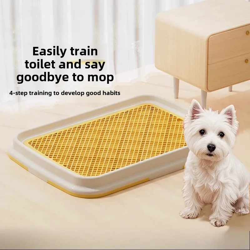 Dog Toilet-Flat Grid Pet Potty. Suitable for Small Teddy, Medium&Large Dogs. Durable Metal, Ideal Indoor/Outdoor Potty Solution
Dog Toilet-Flat Grid Pet Potty. Suitable for Small Teddy, Medium&Large Dogs. Durable Metal, Ideal Indoor/Outdoor Potty Solution