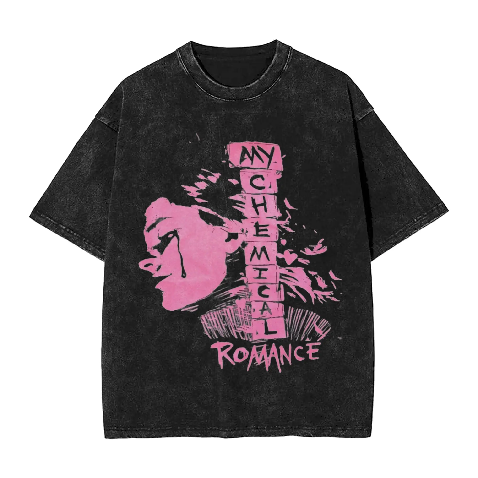 Mcr Band Punk Rock T Shirt Hip Hop Washed Cotton T-Shirt My Chemical Romance Vintage Men Women Tops Streetwear Printed Tee Shirt
Mcr Band Punk Rock T Shirt Hip Hop Washed Cotton T-Shirt My Chemical Romance Vintage Men Women Tops Streetwear Printed Tee Shirt