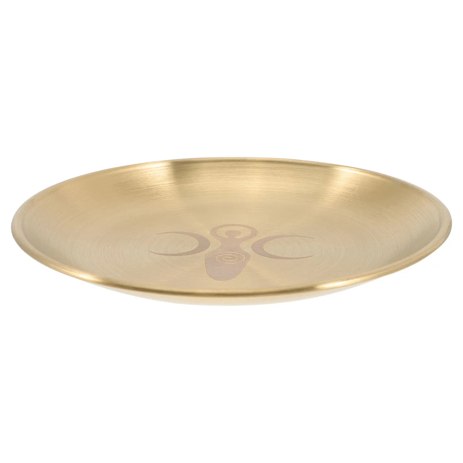 Copper Tray For Altar Decoration Ritual Scented Plate Round Metal Holder Tabletop Display Tray
Copper Tray For Altar Decoration Ritual Scented Plate Round Metal Holder Tabletop Display Tray
