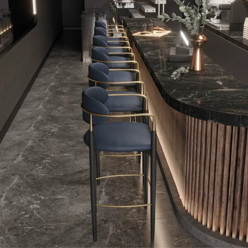 Luxury Vintage Bar Chair Backrest High Leg Stool Premium Commercial Counter Seat Retro Island Chairs Pub Bistro Club Furniture
Luxury Vintage Bar Chair Backrest High Leg Stool Premium Commercial Counter Seat Retro Island Chairs Pub Bistro Club Furniture