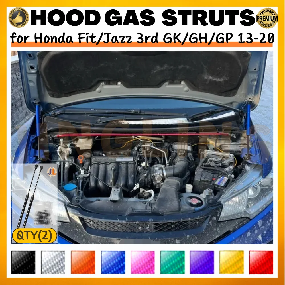 Qty(2) Стойки капота для Honda Fit Jazz 3rd GK/GH/GP 2013-2020, передний капот, модифицированные подъемные опоры, демпферы, газовые пружины, амортизаторы
Qty(2) Стойки капота для Honda Fit Jazz 3rd GK/GH/GP 2013-2020, передний капот, модифицированные подъемные опоры, демпферы, газовые пружины, амортизаторы