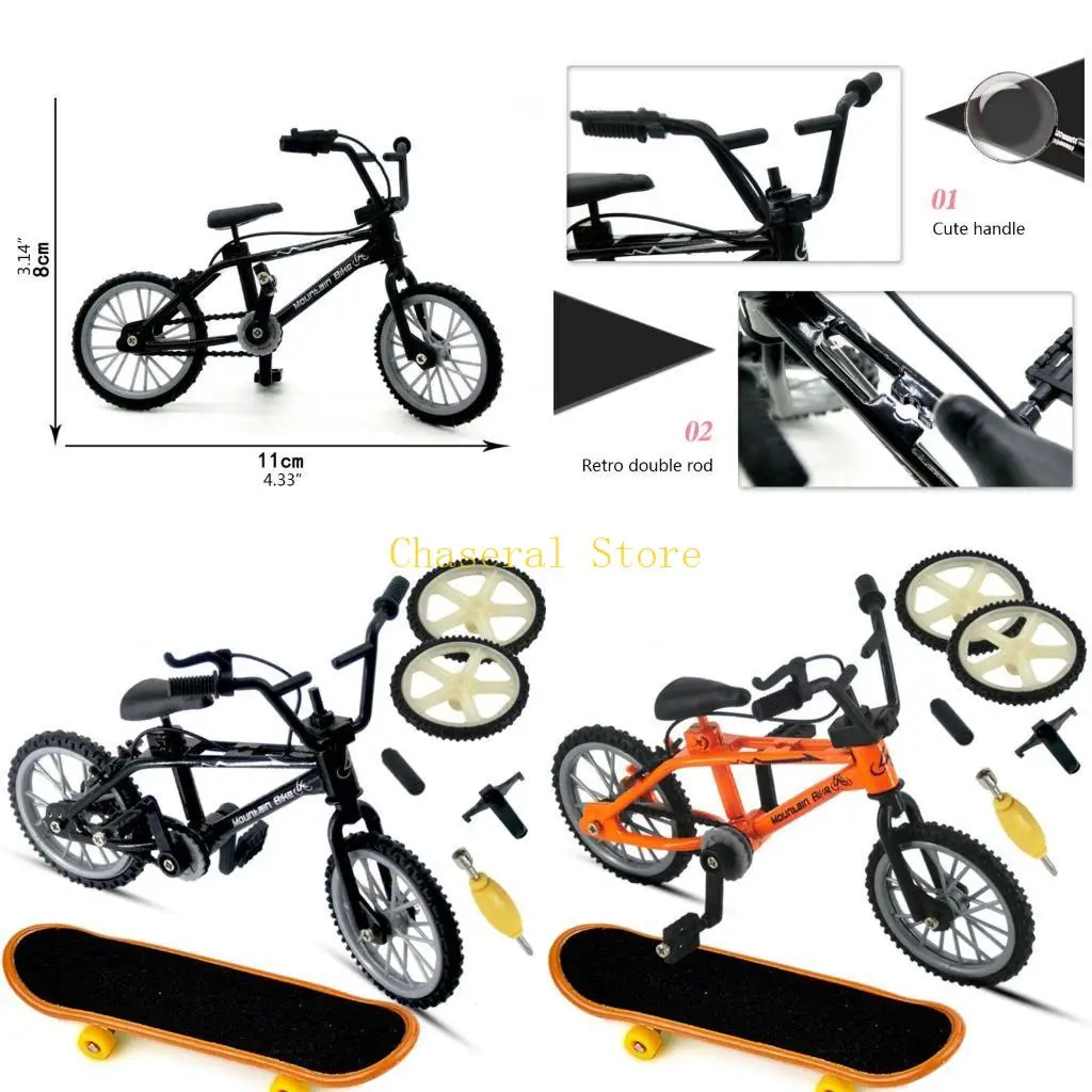 E7CE Mini Alloy Finger Sport Set Bike Fingerboard DIY for Creative Game Skateboard Kids Children Gifts
E7CE Mini Alloy Finger Sport Set Bike Fingerboard DIY for Creative Game Skateboard Kids Children Gifts