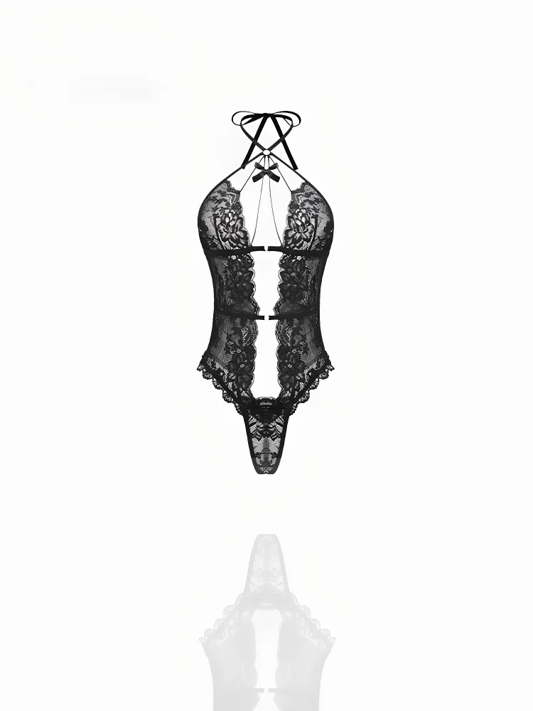 Sexy Lace See-tough Hollow-out Original Design Women's One-piece Suiting Brtte Nightgown Strapl High-waist orts
Sexy Lace See-tough Hollow-out Original Design Women's One-piece Suiting Brtte Nightgown Strapl High-waist orts