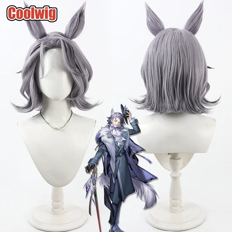 Coolwig Synthetic Hair Harold Craigavon Cosplay Wigs WithEars Arknights Harold Craigavon 30cm Short Wavy Gray Wig Heat Resistant
Coolwig Synthetic Hair Harold Craigavon Cosplay Wigs WithEars Arknights Harold Craigavon 30cm Short Wavy Gray Wig Heat Resistant