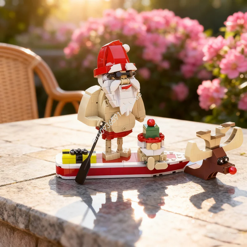 522pcs MOC Santa Claus Summer Model Building Blocks Construction Assemble Toy DIY Creative Idea Christmas Gift Education Kids
522pcs MOC Santa Claus Summer Model Building Blocks Construction Assemble Toy DIY Creative Idea Christmas Gift Education Kids