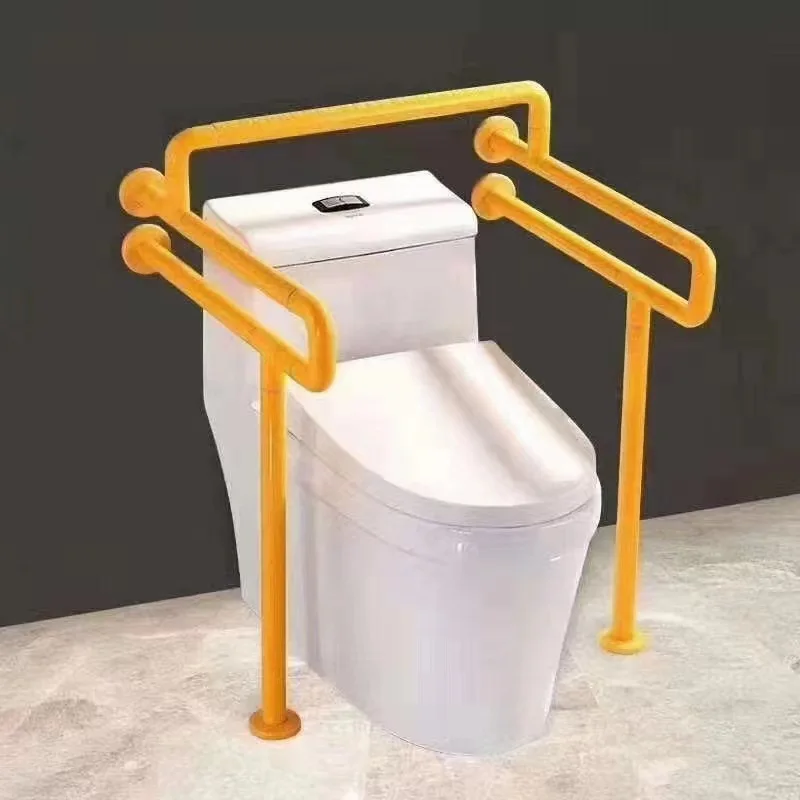 U-shaped folding toilet seat handrail for bathrooms, toilet handrail, handrail for the elderly and disabled for accessibility.
U-shaped folding toilet seat handrail for bathrooms, toilet handrail, handrail for the elderly and disabled for accessibility.