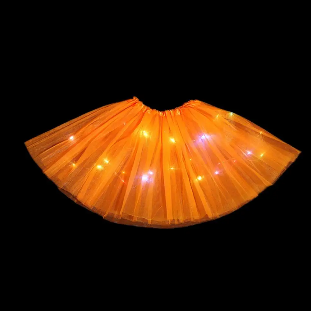 Led Light Skirt Illuminated Half-length Skirt Colorful Led Light-up Mesh Skirt for Women with Elastic Waist for Parties
Led Light Skirt Illuminated Half-length Skirt Colorful Led Light-up Mesh Skirt for Women with Elastic Waist for Parties