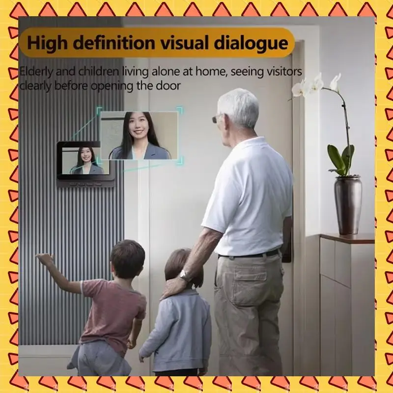 A008 Домофон Дверной звонок Ночной HD-Vision 4,3-дюймовый IPS-экран Водонепроницаемая камера дверного звонка Умный дом Безопасности Видео за звонком
A008 Домофон Дверной звонок Ночной HD-Vision 4,3-дюймовый IPS-экран Водонепроницаемая камера дверного звонка Умный дом Безопасности Видео за звонком