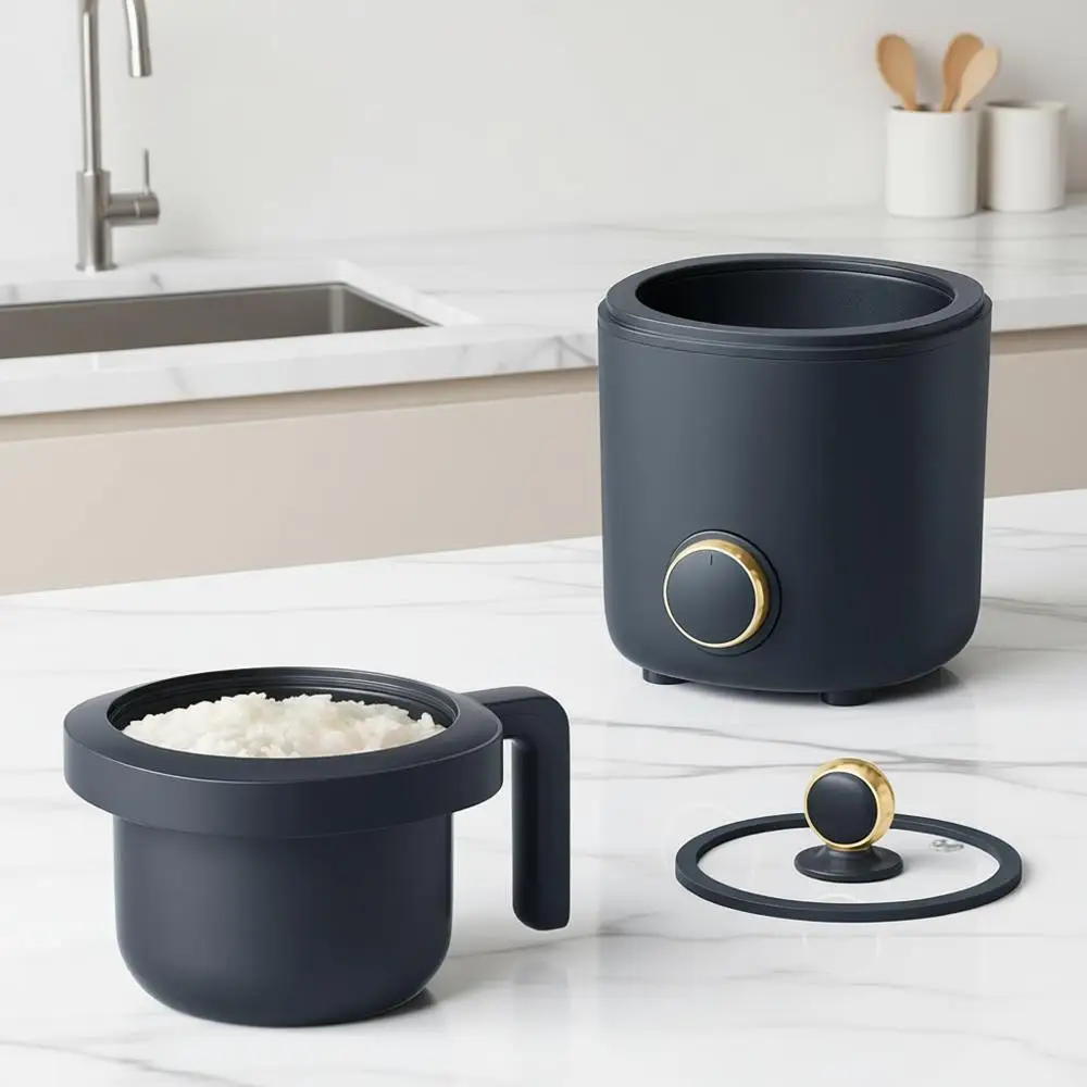 Small, Mini Rice Cooker 2 Cups Uncooked, 1.2L Portable Rice Maker with Non-stick Coating, BPA Free, One Touch & Keep Warm Functi
Small, Mini Rice Cooker 2 Cups Uncooked, 1.2L Portable Rice Maker with Non-stick Coating, BPA Free, One Touch & Keep Warm Functi