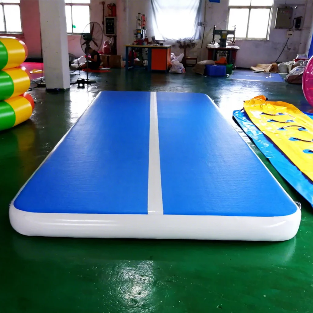 Dubrable Cheerleading Training Tumble Track air Track with Electric Air Pump Inflatable Gymnastics Mat
Dubrable Cheerleading Training Tumble Track air Track with Electric Air Pump Inflatable Gymnastics Mat