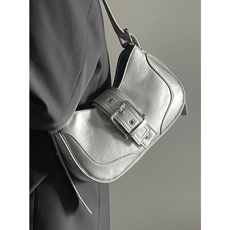 Chen Mu Home Women's Bag 2025 New Retro Spicy Girl Underarm Bag Small Quali New Moon Bag Single oulder Slant Cross Bag
Chen Mu Home Women's Bag 2025 New Retro Spicy Girl Underarm Bag Small Quali New Moon Bag Single oulder Slant Cross Bag