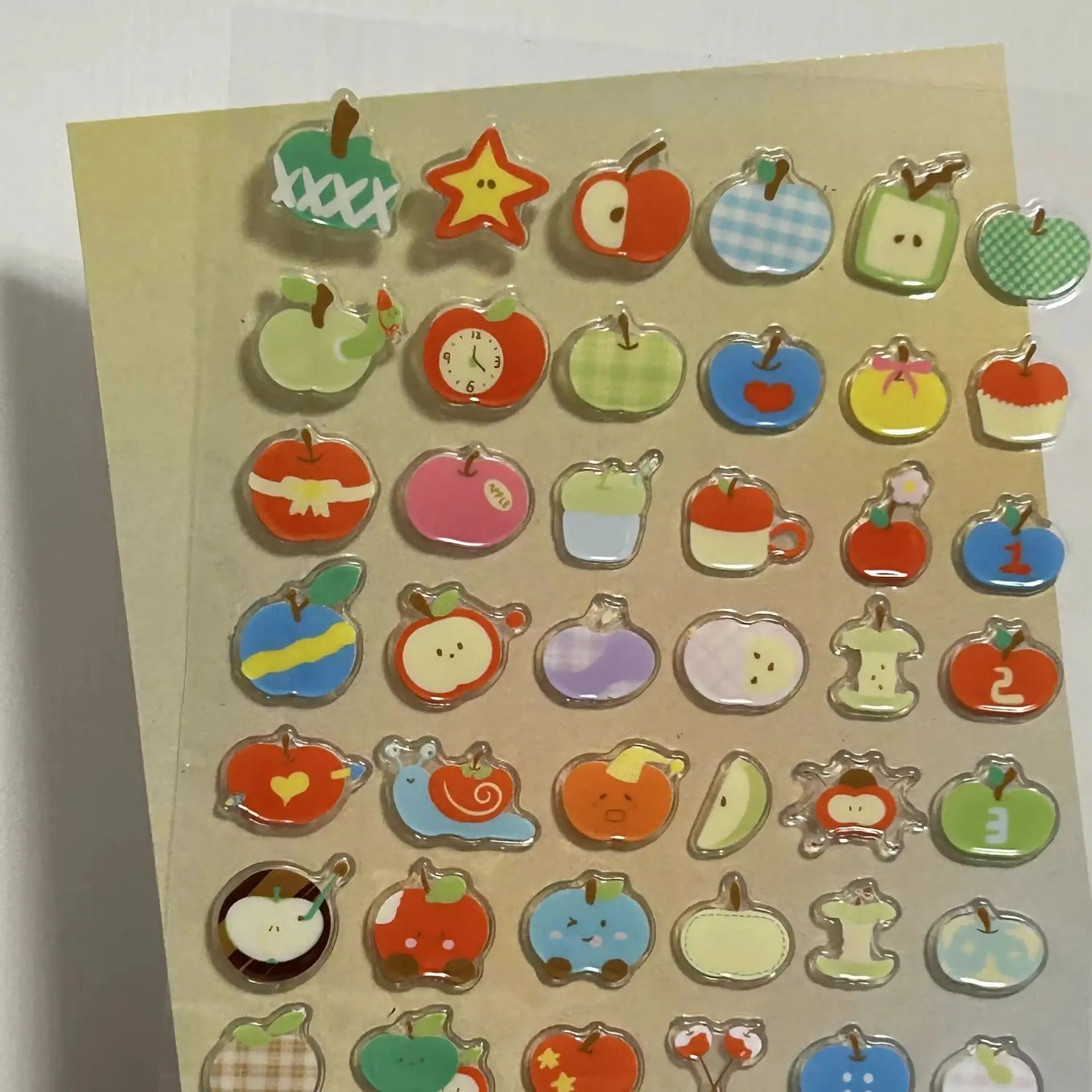 Puffy Fruit Stickers Childlike Fun 3D Relief for Scrapbooking Phone Headphone Case Camera Decor High Quality
Puffy Fruit Stickers Childlike Fun 3D Relief for Scrapbooking Phone Headphone Case Camera Decor High Quality