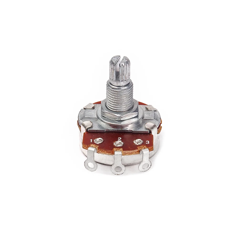 Long Pole Bent Feet Guitar Potentiometer Volume Amp B500k Solder Lugs Audio-potentiometers
Long Pole Bent Feet Guitar Potentiometer Volume Amp B500k Solder Lugs Audio-potentiometers