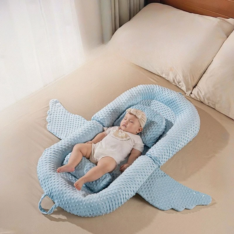 Дышащее успокаивающее гнездышко для новорожденных — кроватка-кокон с эффектом матки для укачивания и предотвращения колик
Дышащее успокаивающее гнездышко для новорожденных — кроватка-кокон с эффектом матки для укачивания и предотвращения колик