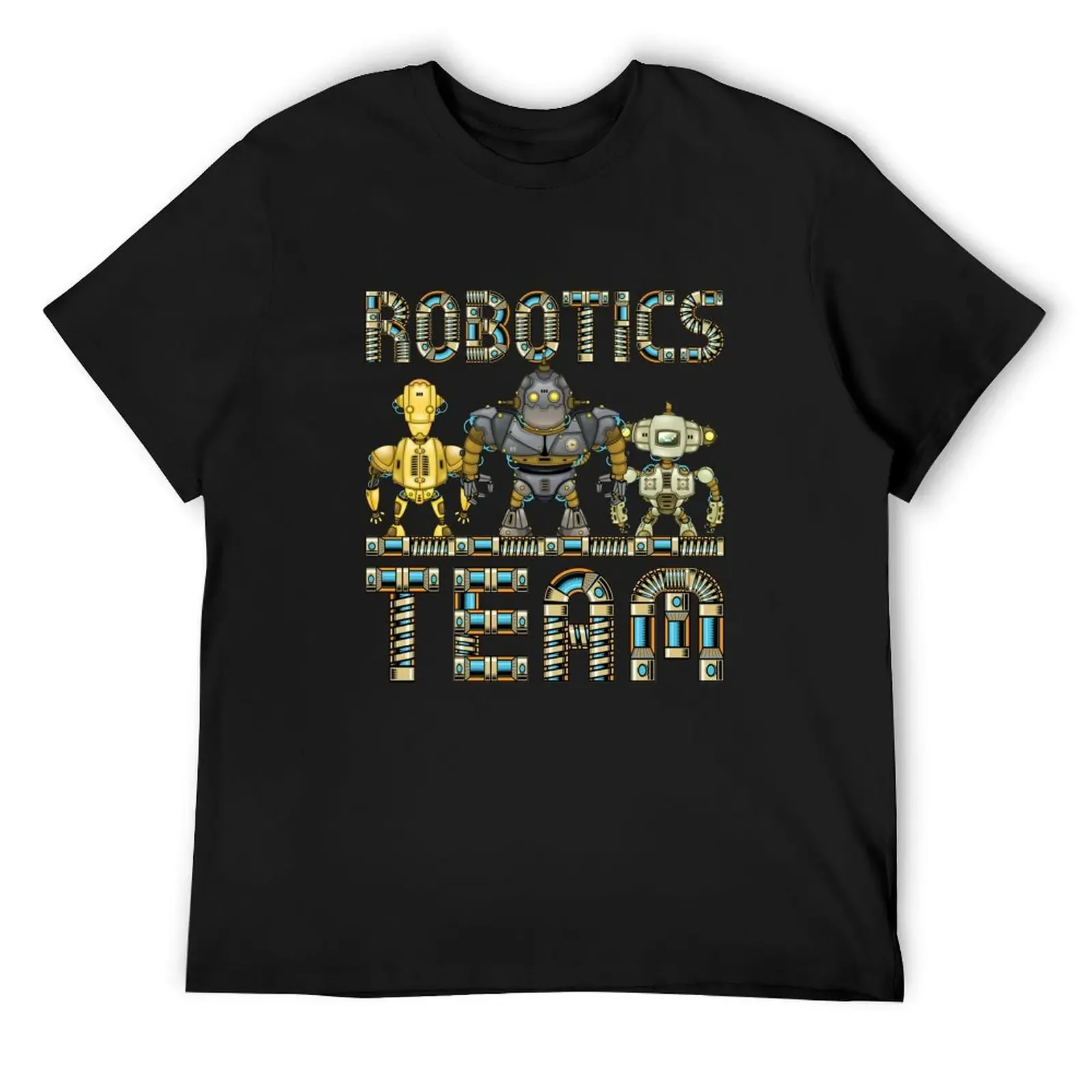 Robotics Team T-Shirt sports fans custom shirt cotton man t-shirts topping mens clothes
Robotics Team T-Shirt sports fans custom shirt cotton man t-shirts topping mens clothes