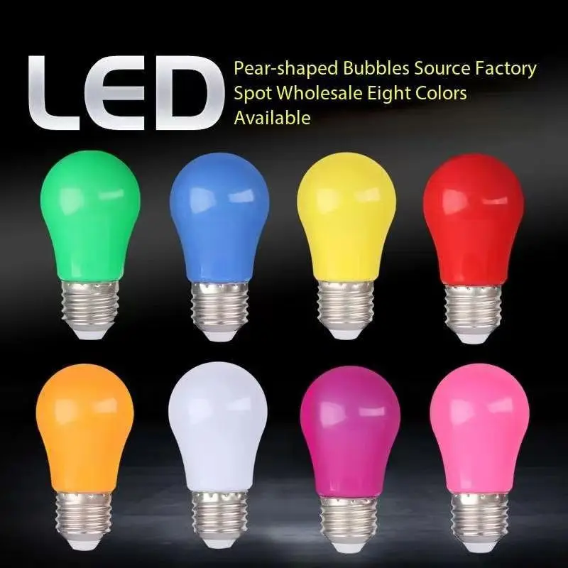 Colour LED Bulb E27 B22 220V G45 8Color RGB Lampada LED Lamp Decor Holiday Christmas Lamparas Light Bulb Fashlight
Colour LED Bulb E27 B22 220V G45 8Color RGB Lampada LED Lamp Decor Holiday Christmas Lamparas Light Bulb Fashlight