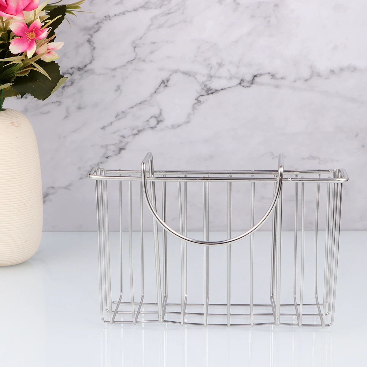 Stainless Steel Hanging Basket Durable Storage Baskets Storage Baskets Drain Rack Sponge Holder Organizer
Stainless Steel Hanging Basket Durable Storage Baskets Storage Baskets Drain Rack Sponge Holder Organizer