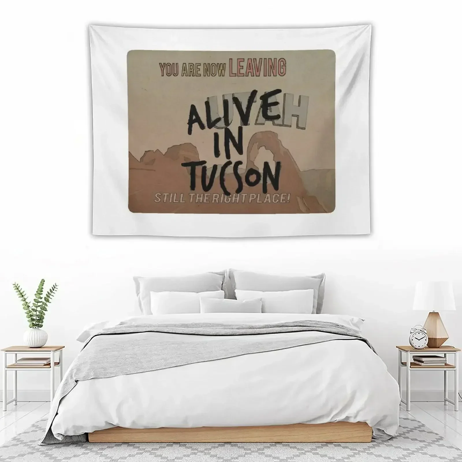 Alive in Tucson - road sign Tapestry Bathroom Decor Christmas Decoration Tapestry
Alive in Tucson - road sign Tapestry Bathroom Decor Christmas Decoration Tapestry