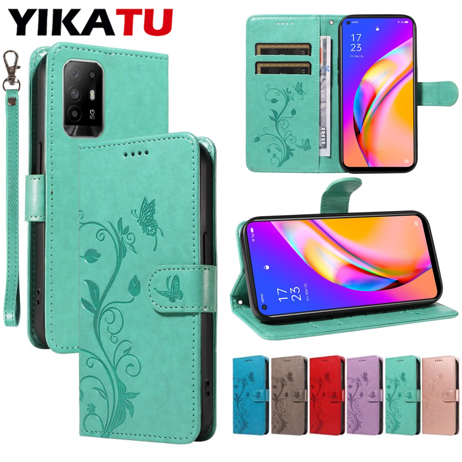 Wallet Leather Case For OPPO A98 A96 A95 A94 A93 A92S A79 A78 A77 A76 A74 A73 A72 A60 A58 A57S A57 2022 A55 A54S 5G Phone Cover
Wallet Leather Case For OPPO A98 A96 A95 A94 A93 A92S A79 A78 A77 A76 A74 A73 A72 A60 A58 A57S A57 2022 A55 A54S 5G Phone Cover