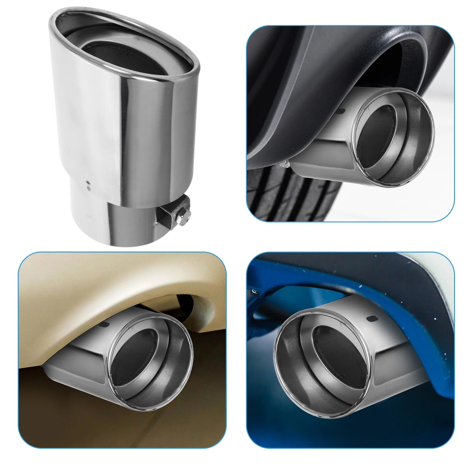Car Tailpipe Turbo Sound Whistle Hull Escape Para Carro Stainless Steel Automotive Twin Tailpipes
Car Tailpipe Turbo Sound Whistle Hull Escape Para Carro Stainless Steel Automotive Twin Tailpipes