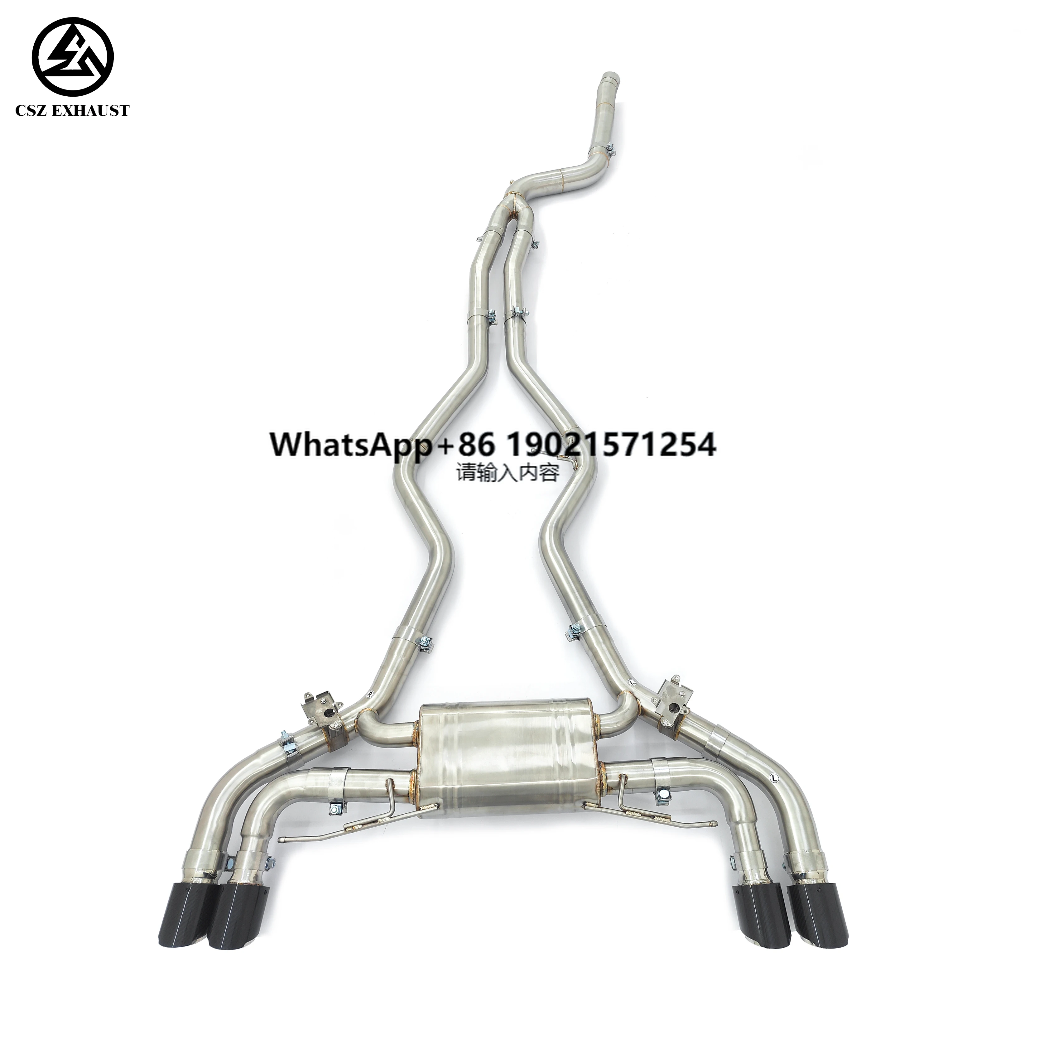 CSZ High Quality Catback Exhaust for G42 M240i B58 3.0T OEM Valve Control Catback Exhaust System With Quad Tips
CSZ High Quality Catback Exhaust for G42 M240i B58 3.0T OEM Valve Control Catback Exhaust System With Quad Tips