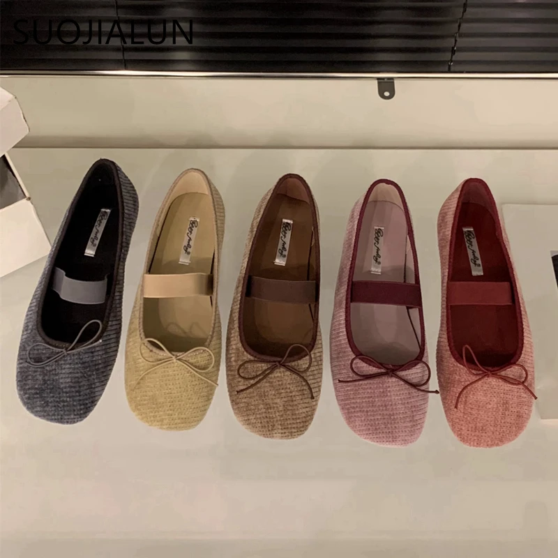 SUOJIALUN 2024 Women Flat Shoes Fashion Round Toe Shallow Slip On Ladies Elegant Mary Jane Shoes Soft Flat Heel Dress Ballerinas
SUOJIALUN 2024 Women Flat Shoes Fashion Round Toe Shallow Slip On Ladies Elegant Mary Jane Shoes Soft Flat Heel Dress Ballerinas
