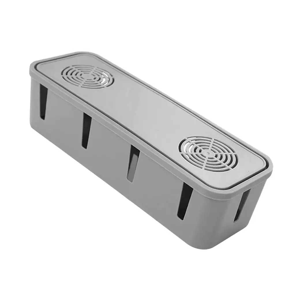 Cable Organizer Box Plastic Socket Container Neat Clean Desk Office Study Living Room Charging Hole Design Holder
Cable Organizer Box Plastic Socket Container Neat Clean Desk Office Study Living Room Charging Hole Design Holder