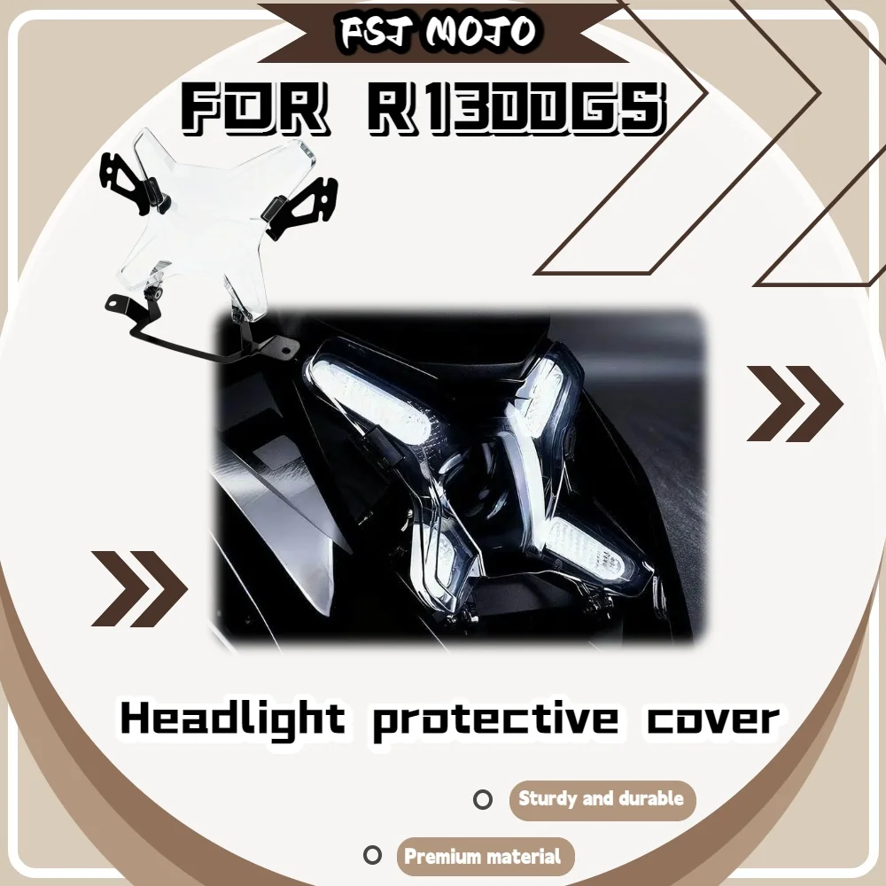 For R1300GS Anti Scratch PC Head Lamp Cover High Light Transmittance Not Block Night Driving Lighting Effect Mod Parts
For R1300GS Anti Scratch PC Head Lamp Cover High Light Transmittance Not Block Night Driving Lighting Effect Mod Parts