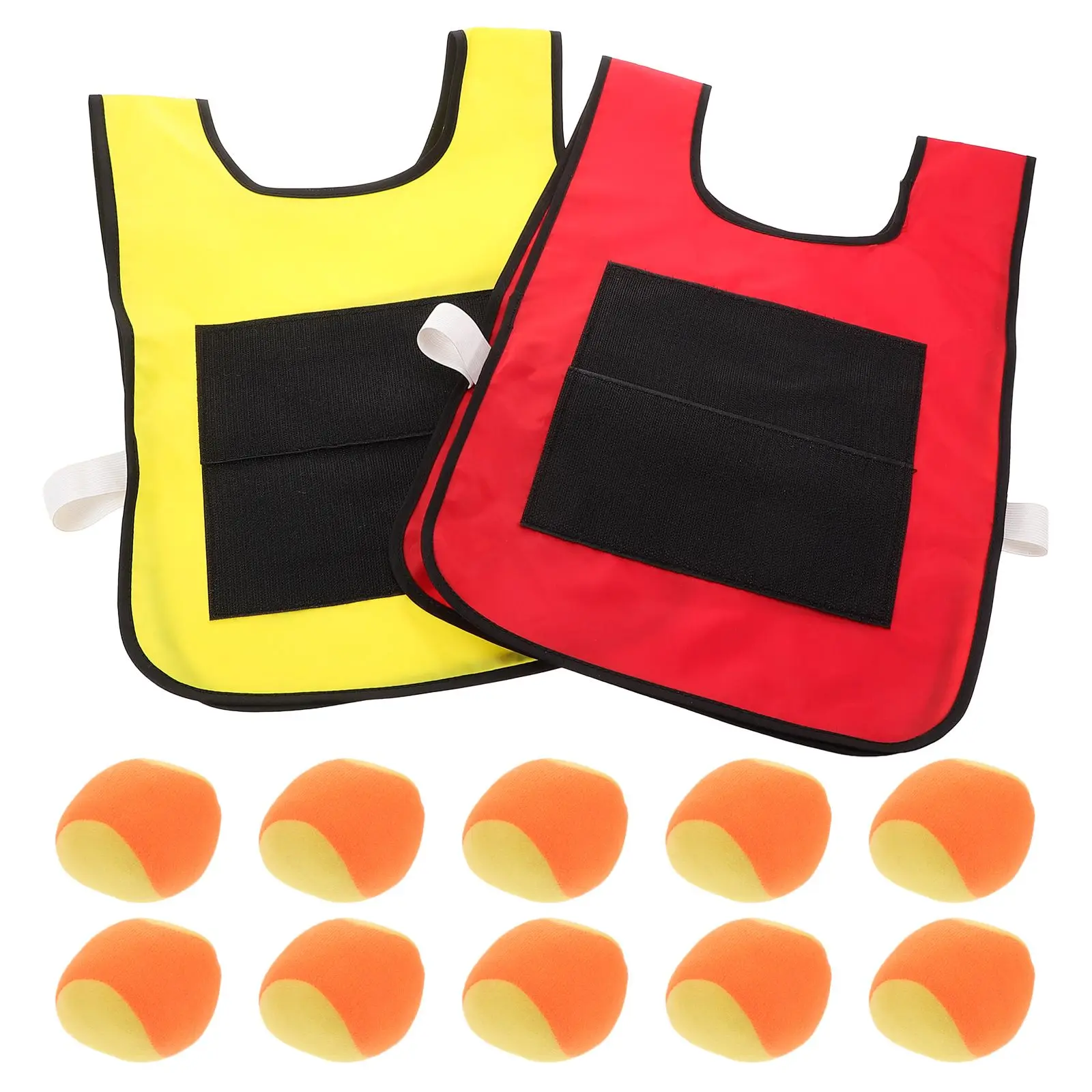 Sticky Jersey Vest Kids Toys Dodgeballs Jerseys Youth Game Party Decorations Falling Sticks Parent-child
Sticky Jersey Vest Kids Toys Dodgeballs Jerseys Youth Game Party Decorations Falling Sticks Parent-child